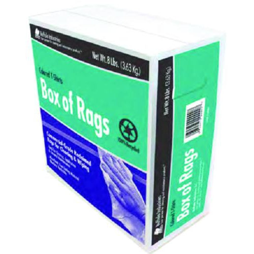 Buffalo Qualifies for Free Shipping Buffalo Recycled Colored Cloth Rags 8 lb #10087