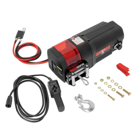 Bulldog DC2500 DC Electric Utility Winch with Rope & Remote #500400