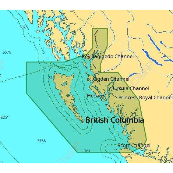 C-MAP USA Not Qualified for Free Shipping C-MAP M-NA-D958 4D Local #M-NA-D958