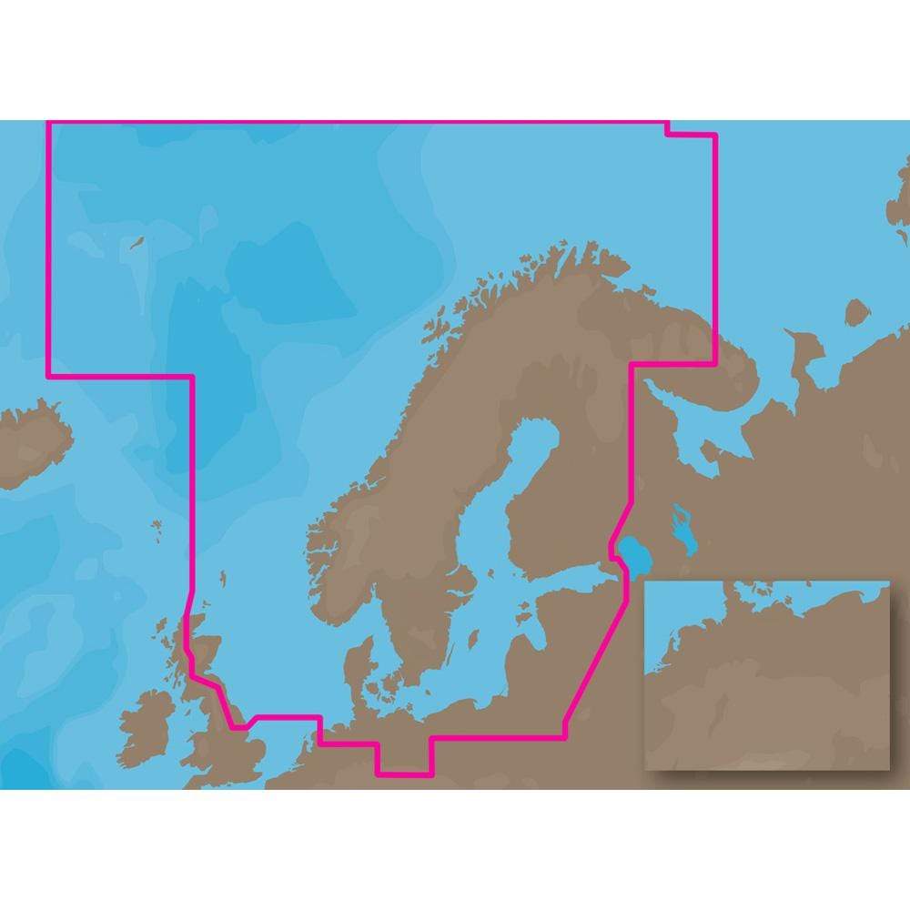 C-MAP USA Not Qualified for Free Shipping C-MAP MAX EN-M019 North-Baltic Seas C-Card #EN-M019C-CARD