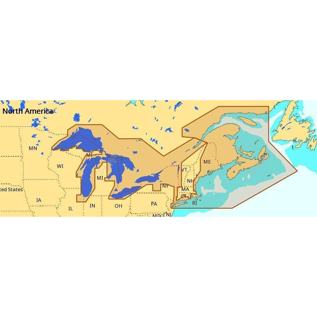 C-MAP USA Not Qualified for Free Shipping C-MAP NA-M026 Max Wide microSD Great Lakes/NE/Approaches #M-NA-M026-MS