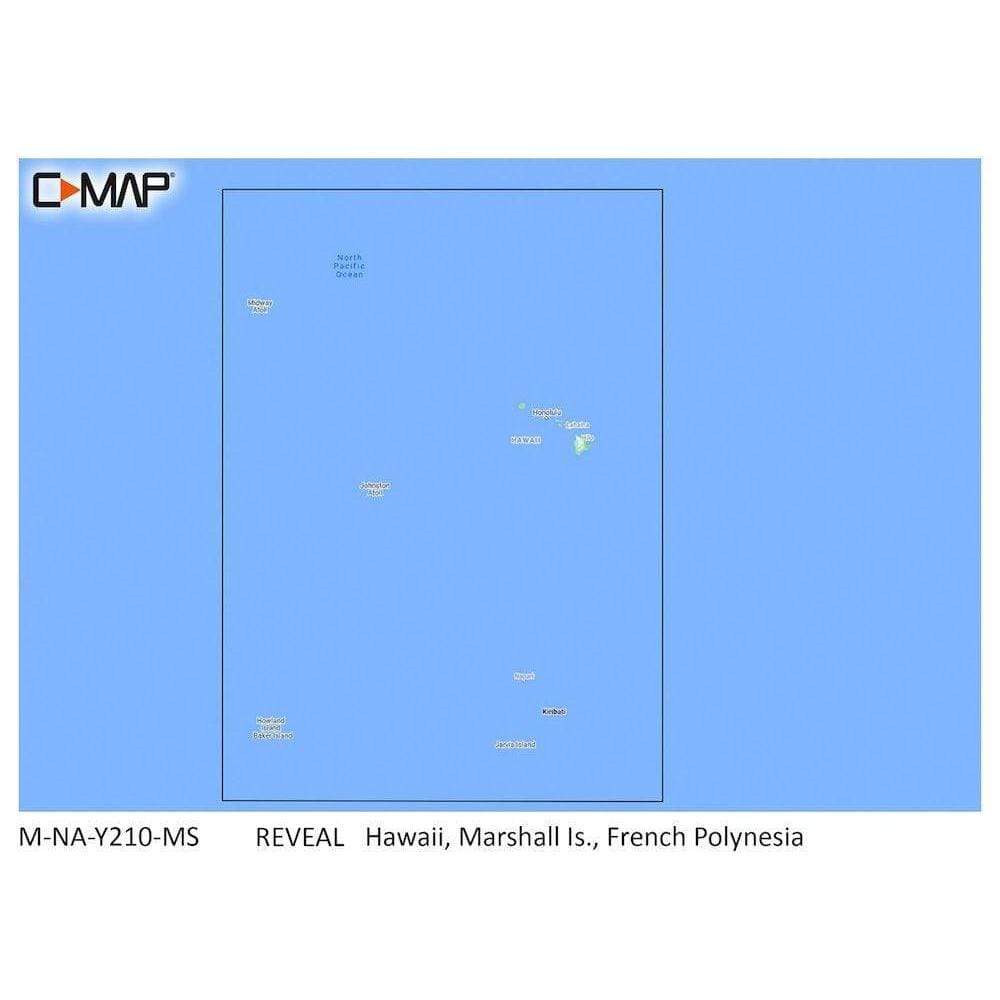 C-MAP USA Qualifies for Free Shipping C-MAP Reveal Coastal Hawaii, Marshall Islands and French Polynesia #M-NA-Y210-MS