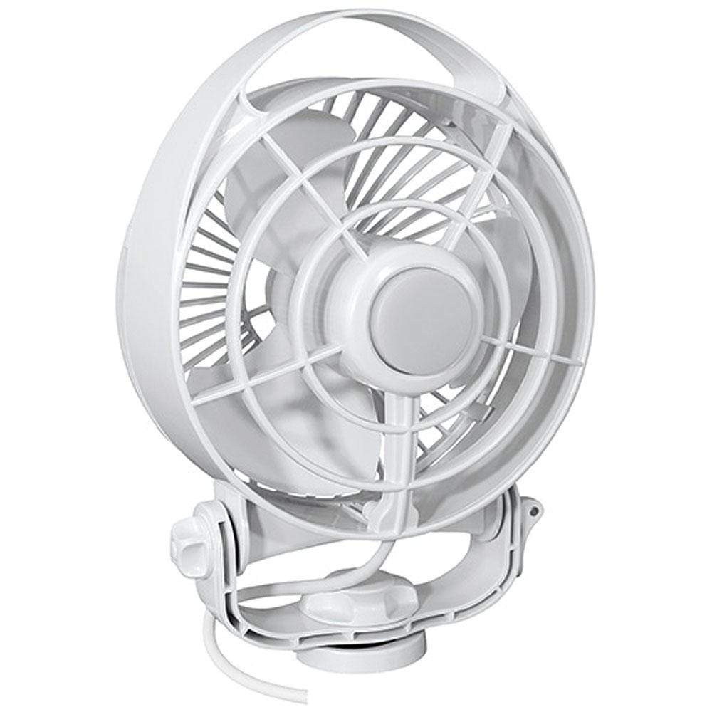 Caframo Qualifies for Free Shipping Caframo Maestro 12v 3-Speed 6" Marine Fan White w/LED Light #7482CAWBX