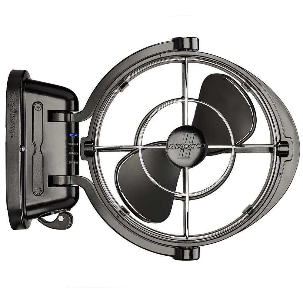 Caframo Qualifies for Free Shipping Caframo Sirocco II 12-24v 3-Speed 7" Gimbal Fan Black #7010CABBX