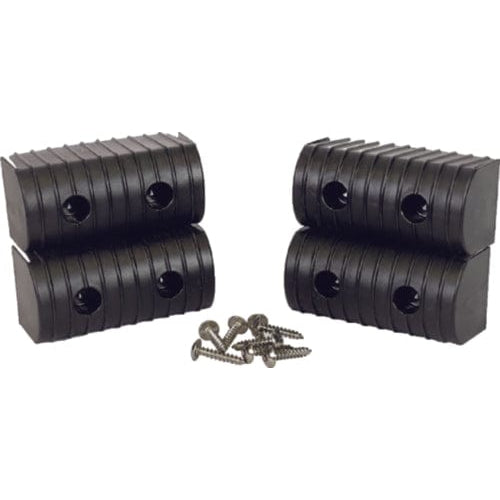 Caliber Qualifies for Free Shipping Caliber Bunkwrap 2" x 4" End Cap Only Black 4-pk #23051-BK