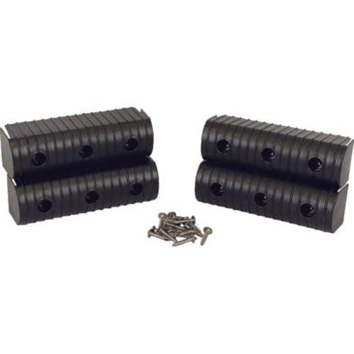 Caliber Qualifies for Free Shipping Caliber Bunkwrap 2" x 6" End Cap Only Black 4-pk #23053-BK