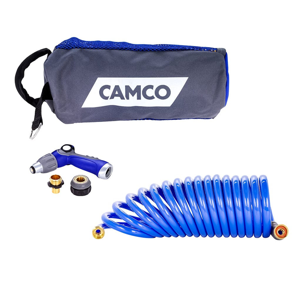 Camco Qualifies for Free Shipping Camco 20' Coil Hose Kit #41980