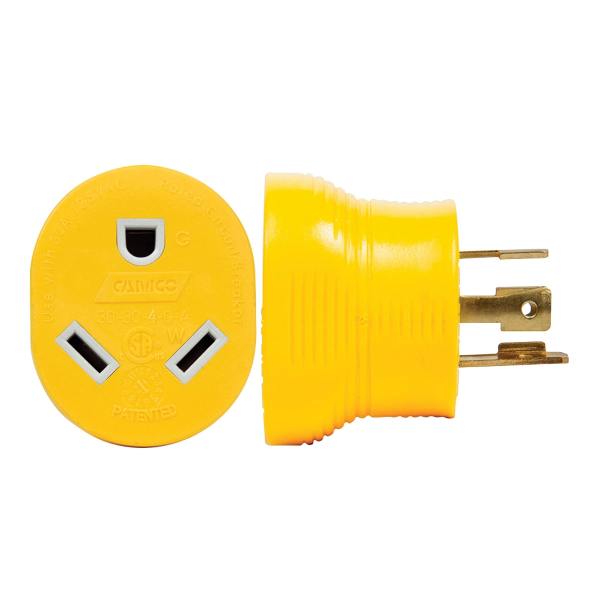 Camco Qualifies for Free Shipping Camco 30a Male 30a Female 4-Prong Generator Adapter #55338