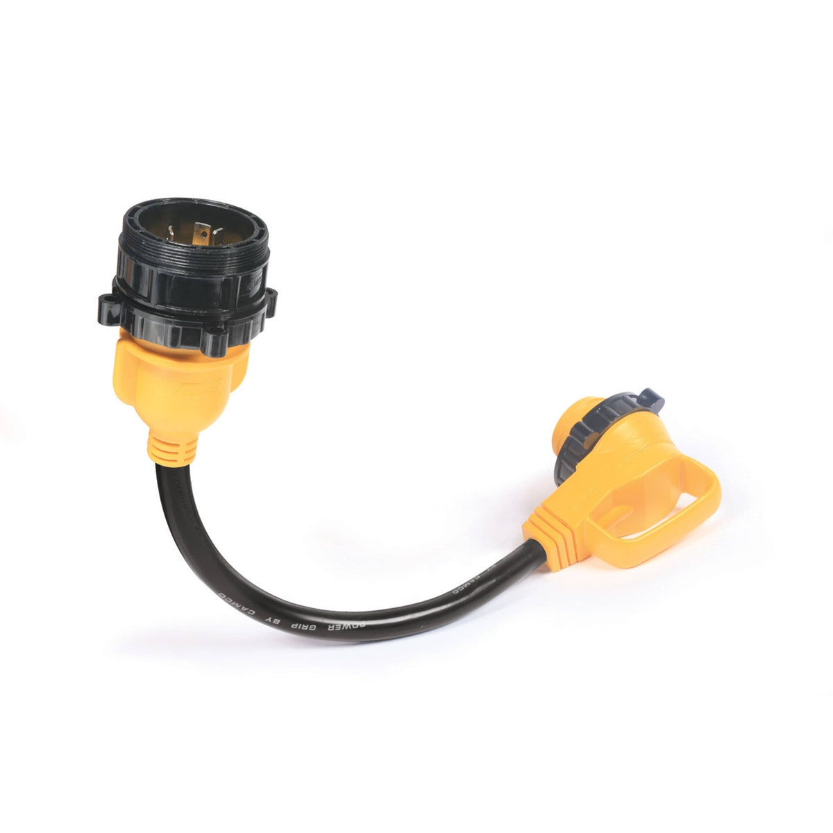 Camco Qualifies for Free Shipping Camco 30a Male/30a Female Lock Adapter 90-Degree 18" #55532