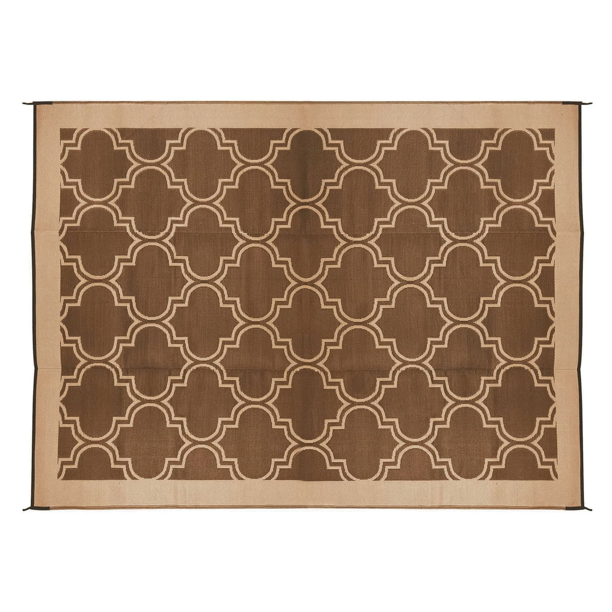 Camco Qualifies for Free Shipping Camco 6' x 9' Leisure Mat Lattice Brown #42877