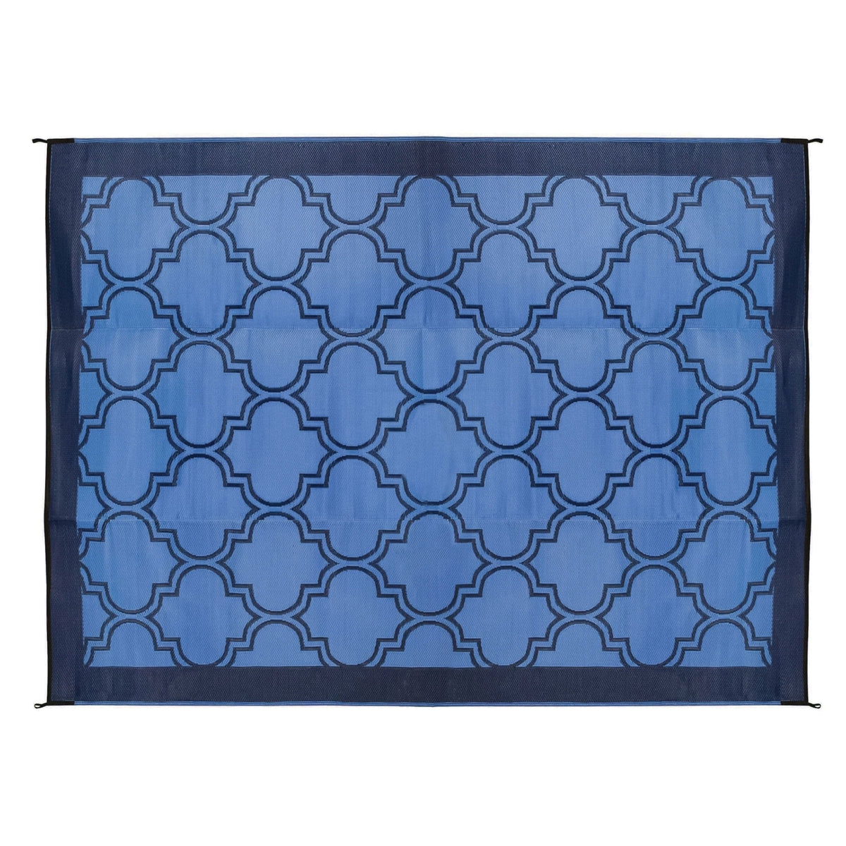 Camco Qualifies for Free Shipping Camco 9' x 12' Leisure Mat Lattice Blue #42856