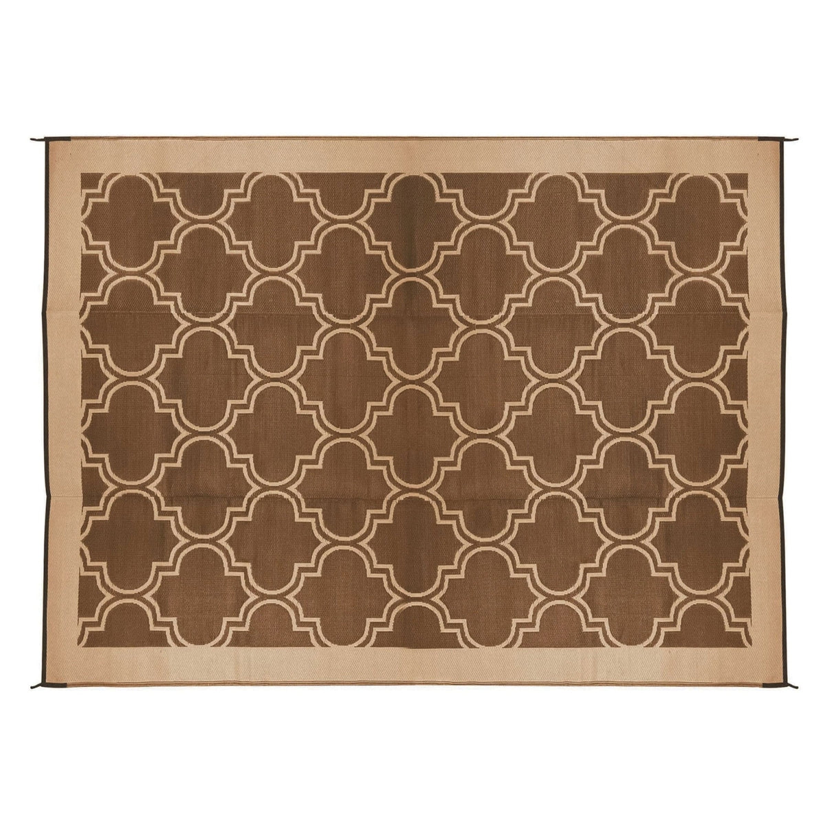 Camco Qualifies for Free Shipping Camco 9' x 12' Leisure Mat Lattice Brown #42857