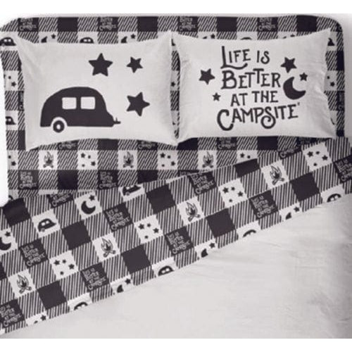 Camco Qualifies for Free Shipping Camco Buffalo Bed Sheets King #53474