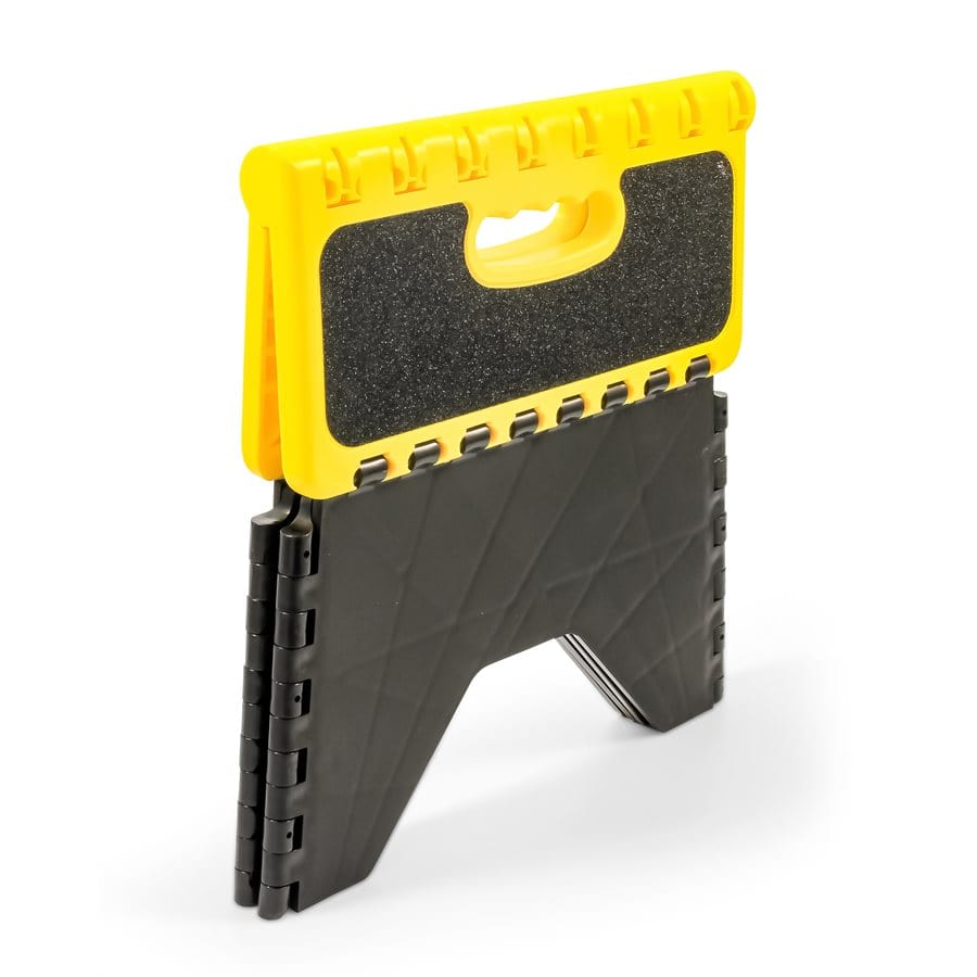 Camco Qualifies for Free Shipping Camco Plastic Folding Step Stool with Non-Skid Black/Yellow #43637