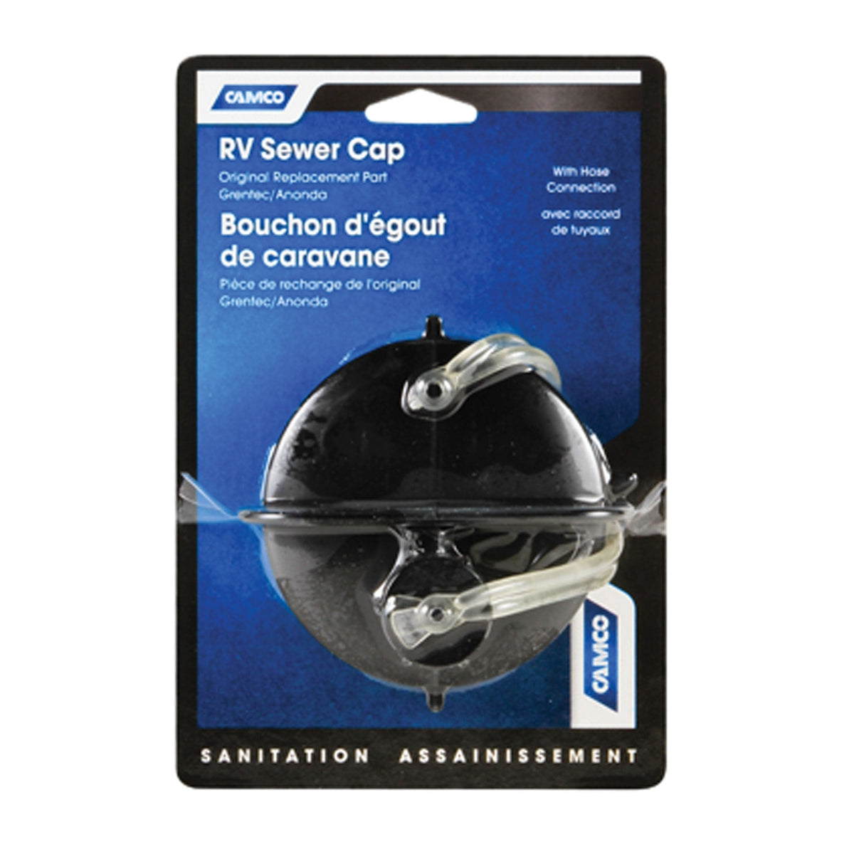Camco Qualifies for Free Shipping Camco Sewer Cap with Hose Connect #39463