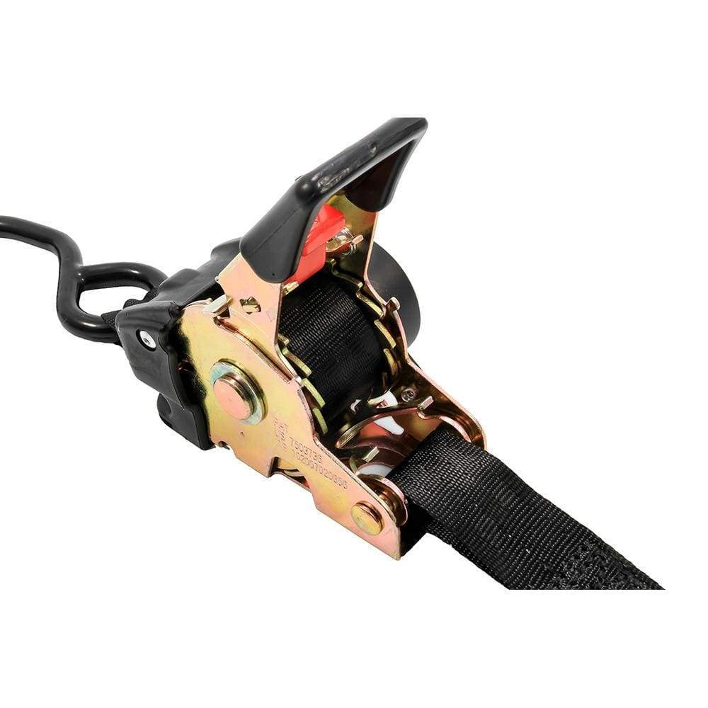 Camco Qualifies for Free Shipping Camco Tie-Down Straps 1" Width Retractable 6" Dual Hooks #50033