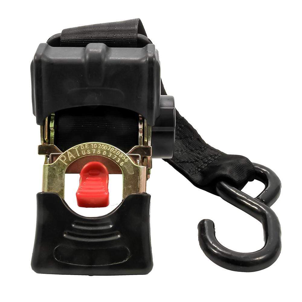 Camco Qualifies for Free Shipping Camco Tie-Down Straps 2" Width Retractable 5.5' Bolt-On #50030