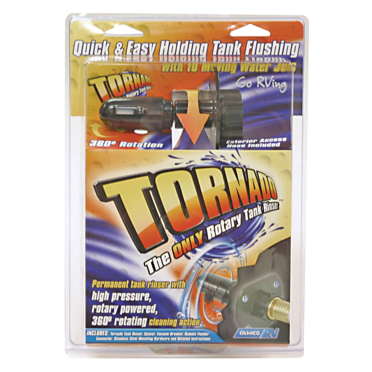 Camco Qualifies for Free Shipping Camco Tornado Tank Rinser with Hose #40126