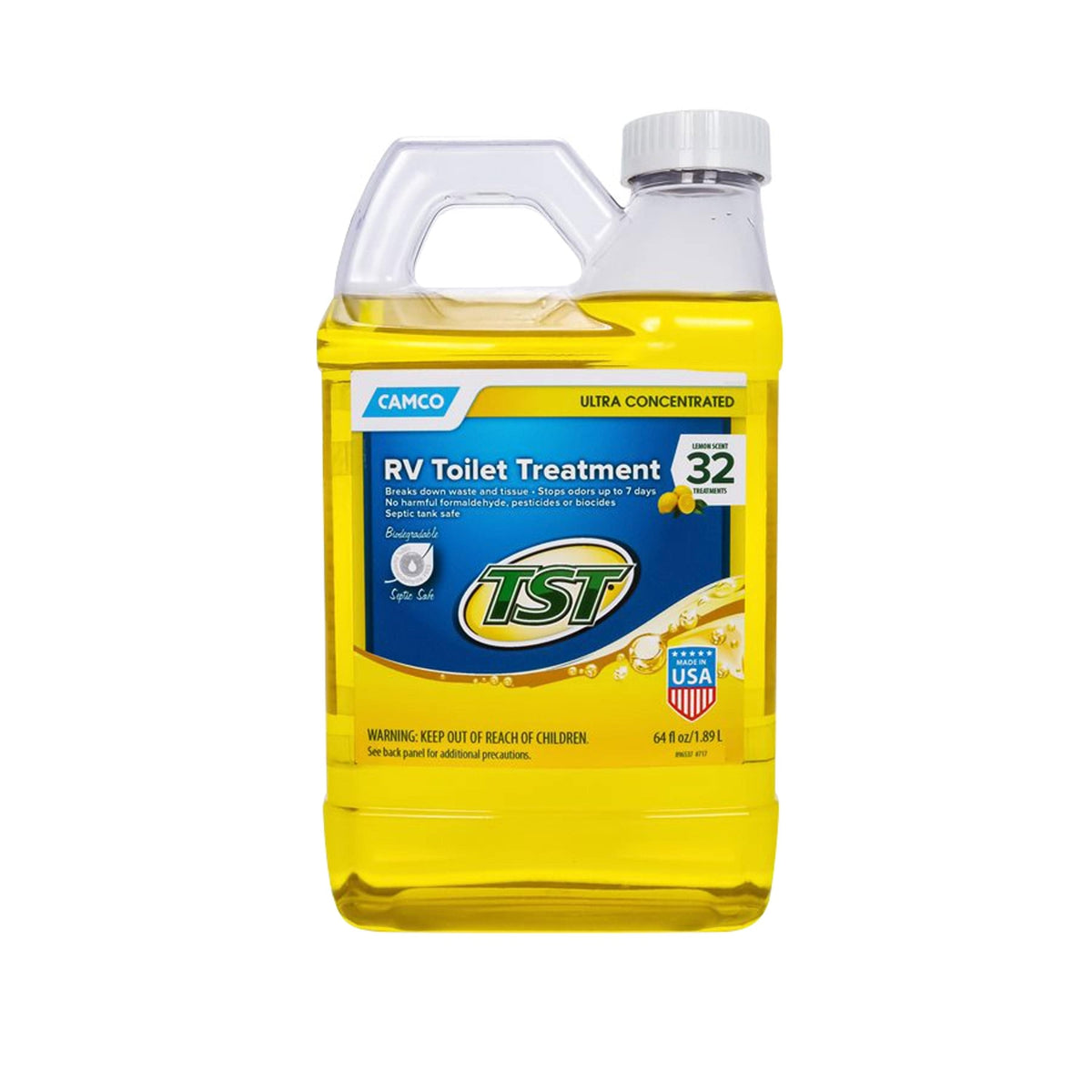 Camco Qualifies for Free Shipping Camco TST Ultra-C Toilet Treatment Lemon Scent 64 oz #41575