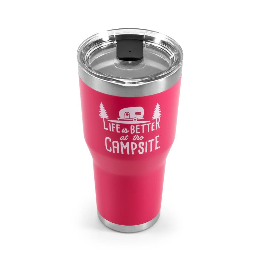 Camco Qualifies for Free Shipping Camco Tumbler Coral Pink 30 oz #53062
