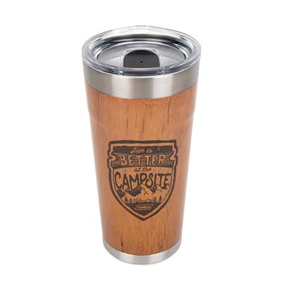 Camco Qualifies for Free Shipping Camco Tumbler Wood Grain 20 oz #53327