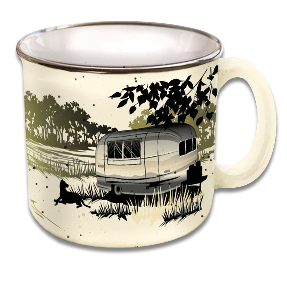 Camp Casual Qualifies for Free Shipping Camp Casual Ceramic Mug Paws and Relax #CC-004PR