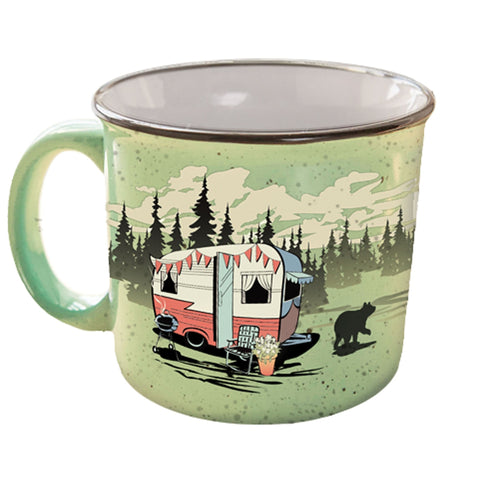 Camp Casual Qualifies for Free Shipping Camp Casual The Mug-Beary Green #CC-004G
