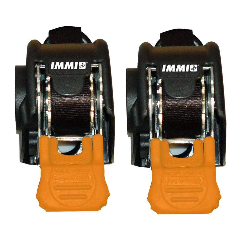 Indiana Mills-Boatbuckle Qualifies for Free Shipping CargoBuckle Mini G3 Retractable Ratchet Tie-Down 1" x 72" Pr #F103745