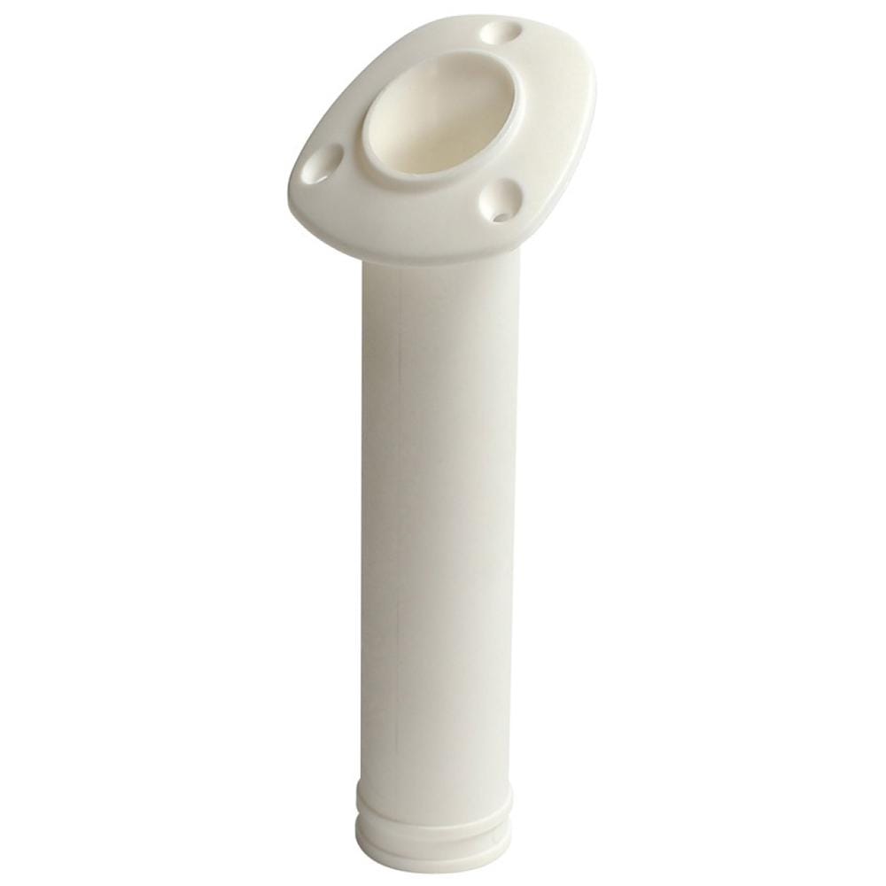 CE Smith Qualifies for Free Shipping CE Smith Flush Mount 30-Degree White Nylon Rod Holder #55120A