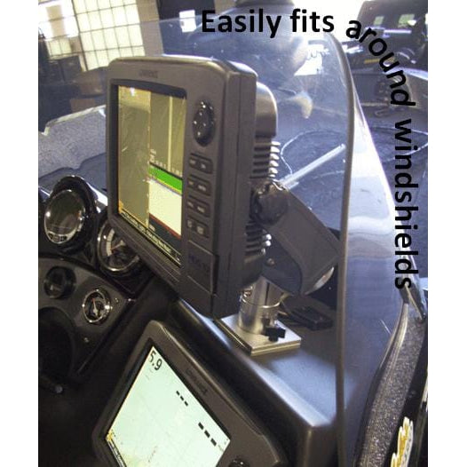 Cisco Fishing Systems Qualifies for Free Shipping Cisco Sure-Lok Electronics Mount Standard Arm Silver #MTSLM