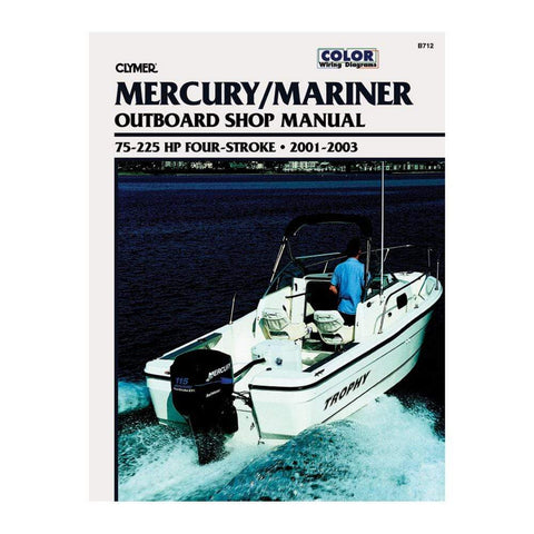 Clymer Mercury FourStroke Outboard #B712