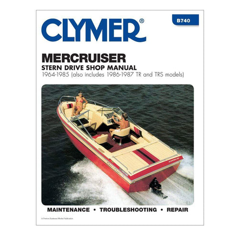 Clymer Mercury Stern Drive Manual 64-85 #B740
