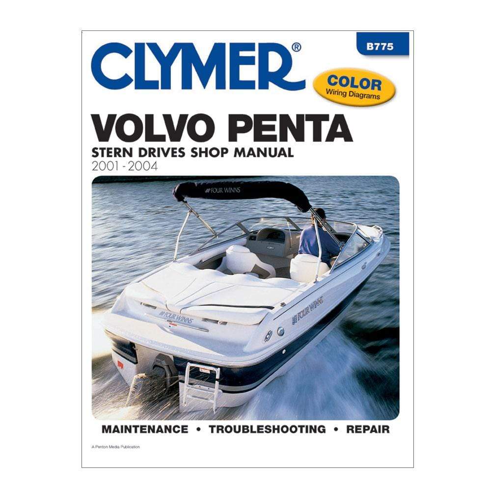 Clymer Volvo Stern Drive Manual 01-04 #B775
