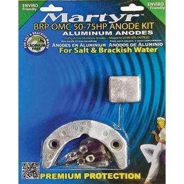CMP Global Qualifies for Free Shipping CMP Global Anode Kit BRP OMC 50-75 Aluminum #CMOMC5075KITA