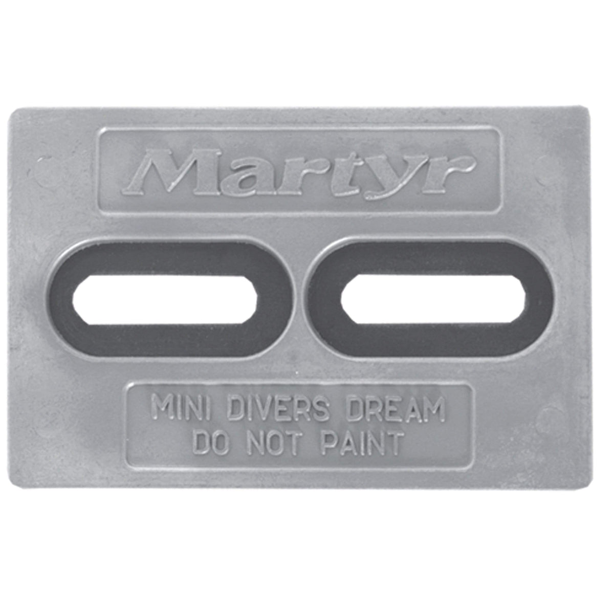 CMP Global Zinc Anode 1/2x4x6 in #CMDIVERMINI