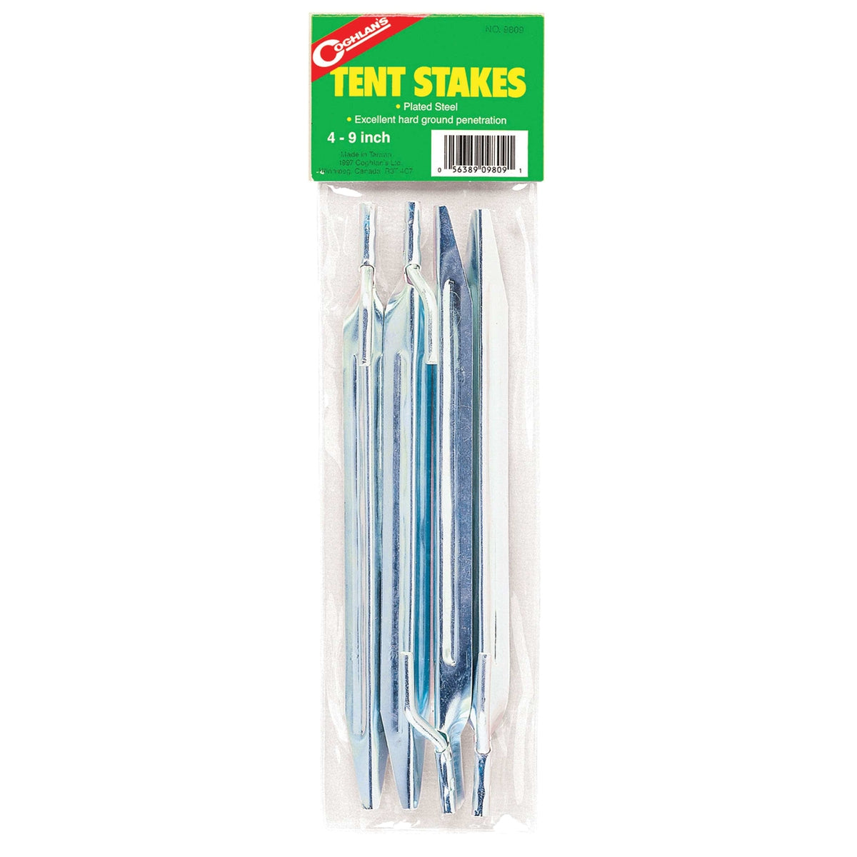 Coghlans Qualifies for Free Shipping Coghlans 9" Steel Tent Pegs 4-Pack #9809