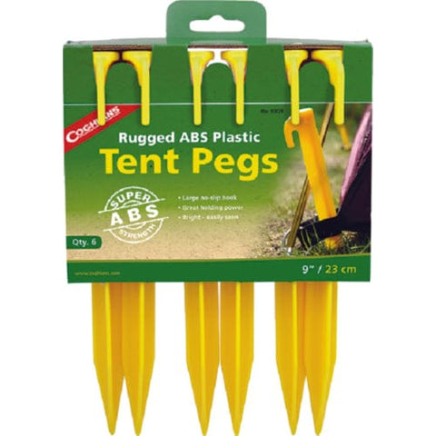 Coghlans Qualifies for Free Shipping Coghlans 9" Tent Pegs 6-pk #9309