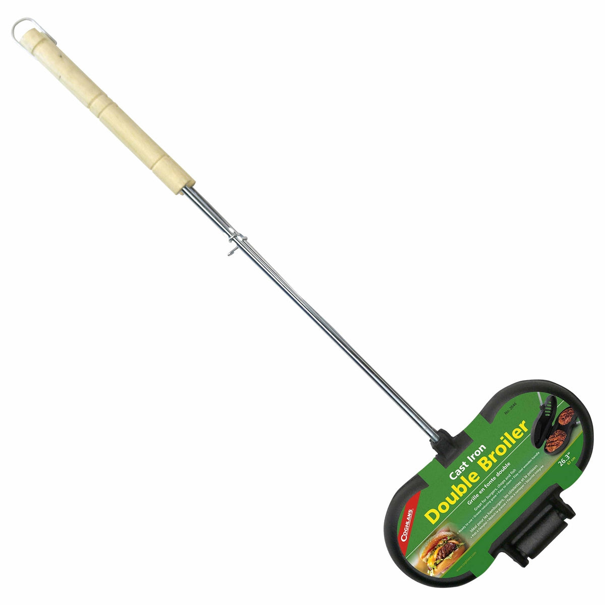 Coghlans Qualifies for Free Shipping Coghlans Cast Iron Double Broiler #2046