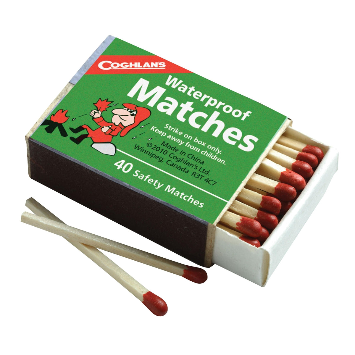 Coghlans Qualifies for Free Shipping Coghlans Waterproof Matches 4-pk #940BP