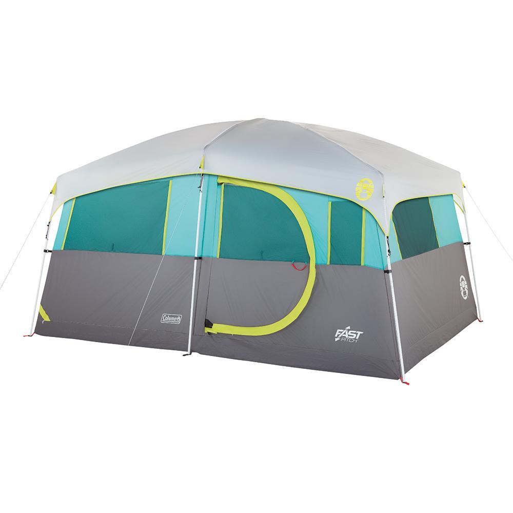 Coleman Qualifies for Free Shipping Coleman Tenaya Lake Lighted Fast Pitch 8-Person Cabin #2000029969