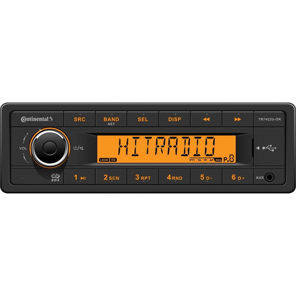 Continental Qualifies for Free Shipping Continental Stereo DAB+/DNB/AM/FM/USB/MP3/WMA/BT 24v #TRD7422U-OR
