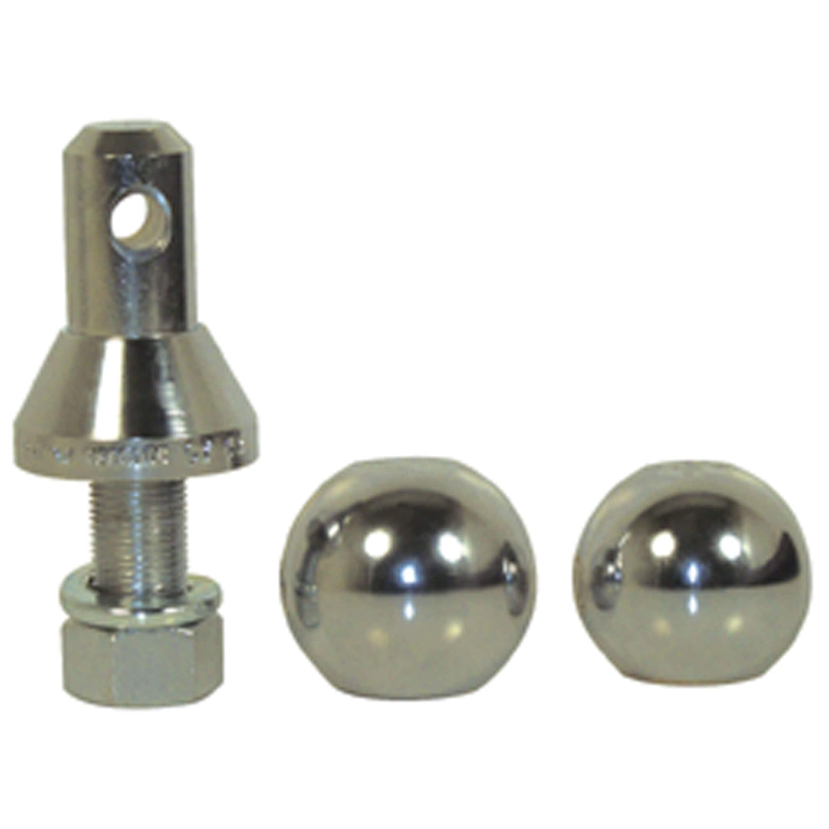 Convert-A-Ball Qualifies for Free Shipping Convert-A-Ball 1" Long Chrome Shank 2-Ball Set #105LB