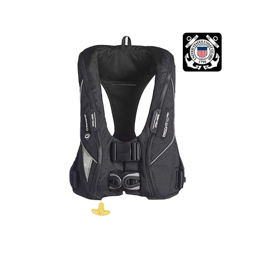 Crewsaver Qualifies for Free Shipping Crewsaver ErgoFit 40 Pro Automatic with Harness #55-9506BKA
