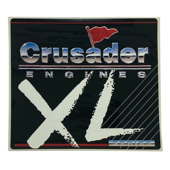 Crusader Qualifies for Free Shipping Crusader Flame Arrestor Cover XL Decal #22831