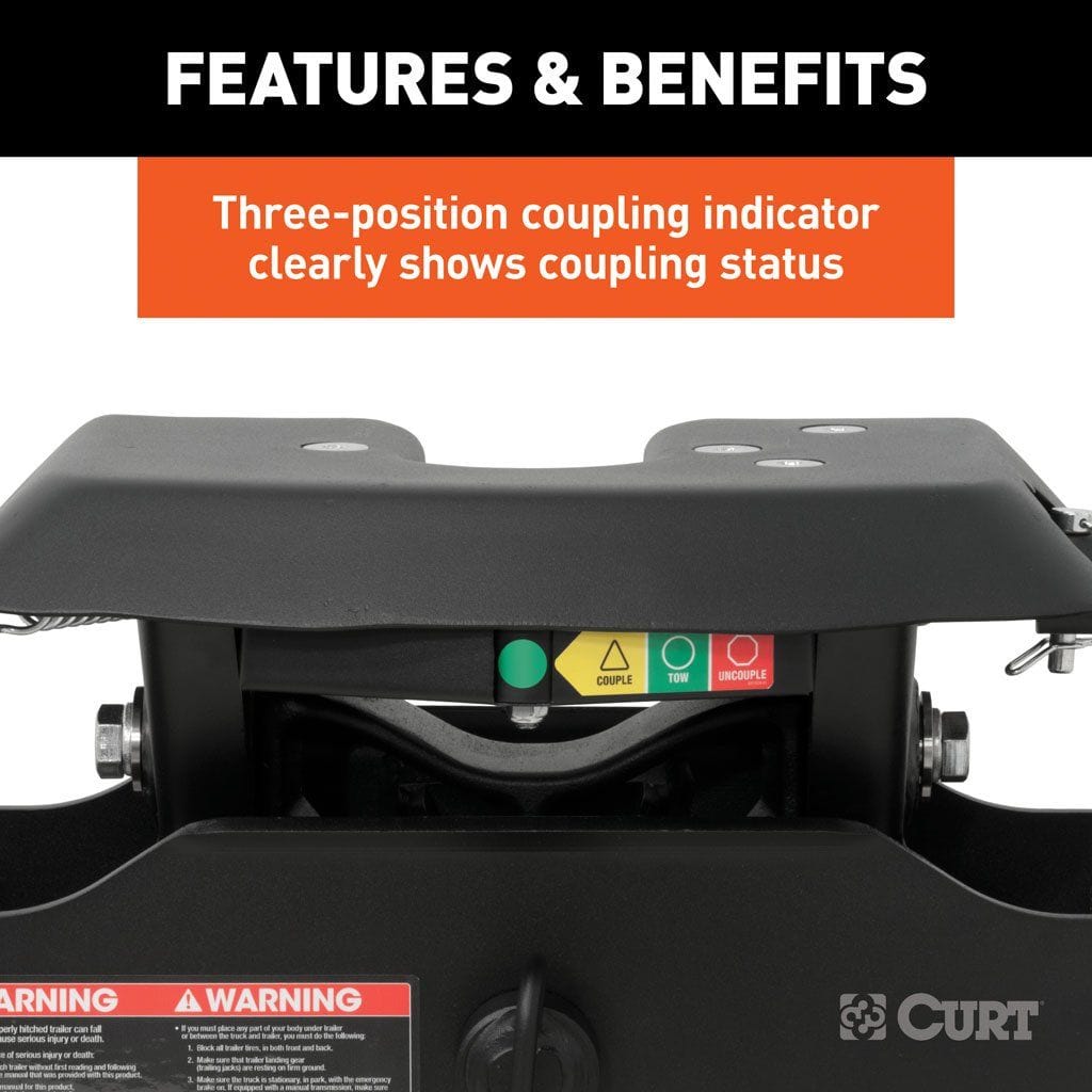 CURT Truck Freight - Not Qualified for Free Shipping CURT A20 5th Wheel Hitch #16140