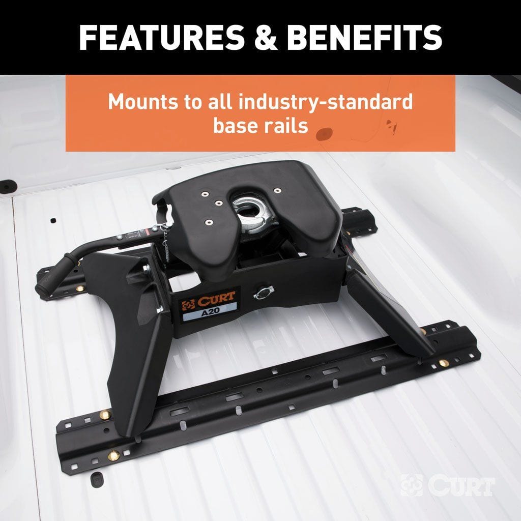 CURT Truck Freight - Not Qualified for Free Shipping CURT A20 5th Wheel Hitch #16140
