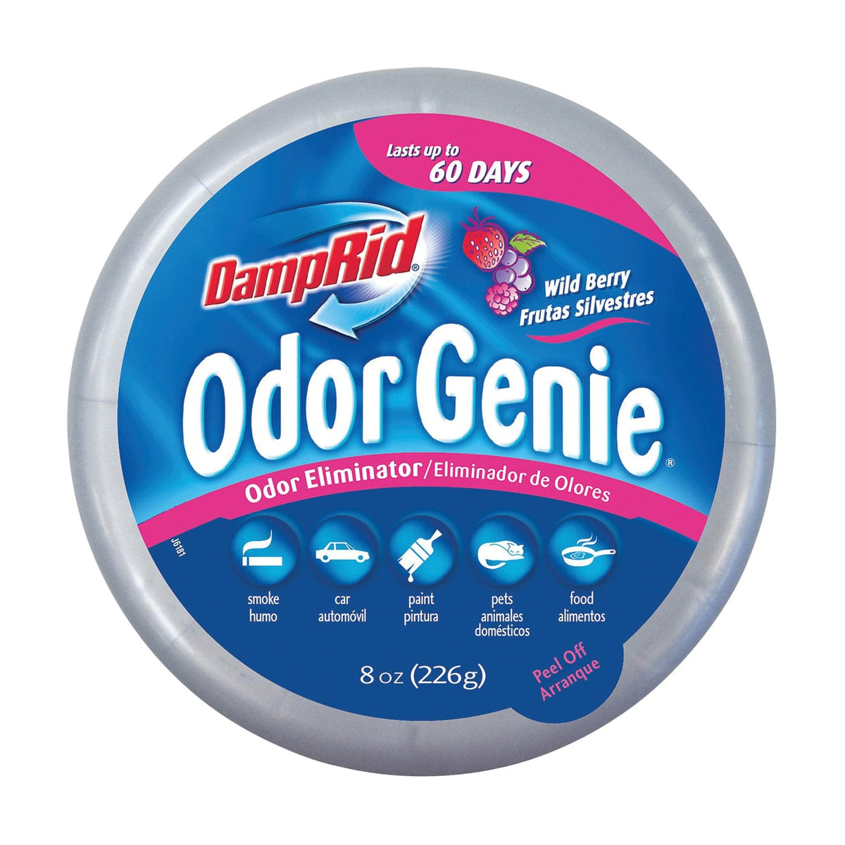Damp Rid Qualifies for Free Shipping Damp Rid Odor Genie Berry 8 oz #FG69H