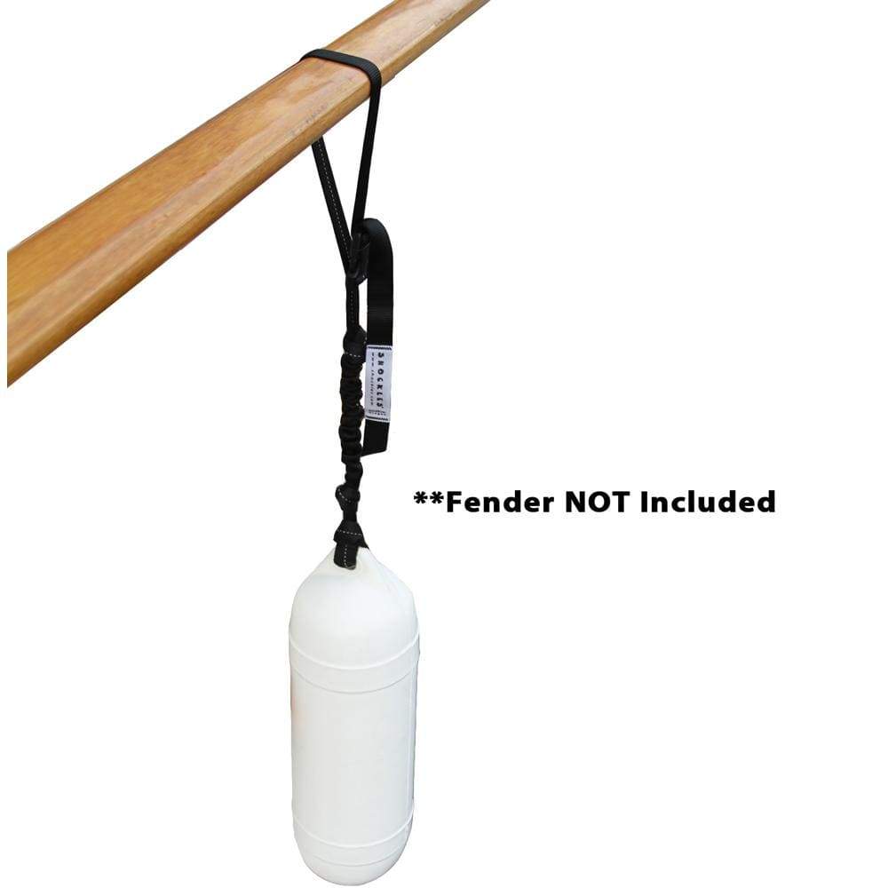 Davis Instruments Qualifies for Free Shipping Davis Shockles Fender Friend Twin Eye Black #2450