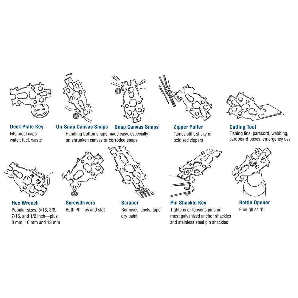 Davis Instruments Qualifies for Free Shipping Davis Snap Tool Multi-Key #382