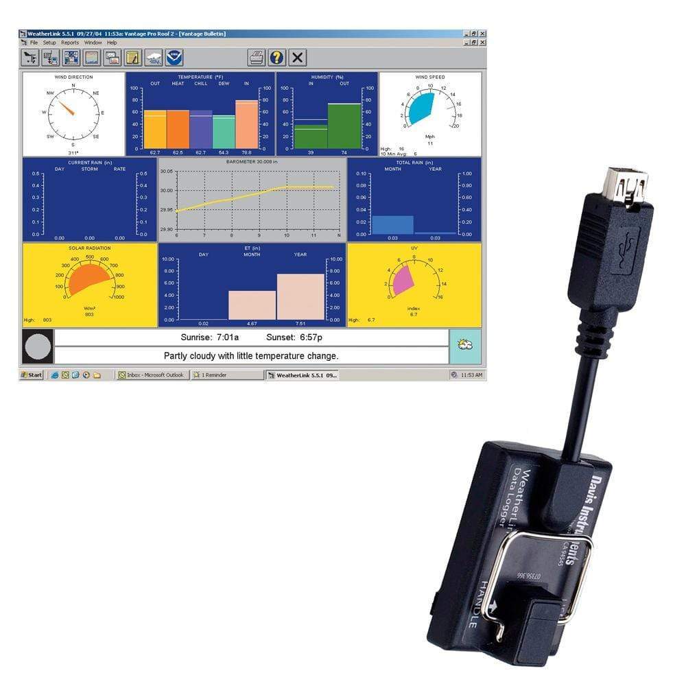 Davis Instruments Qualifies for Free Shipping Davis Weatherlink for Vantage Pro Series
